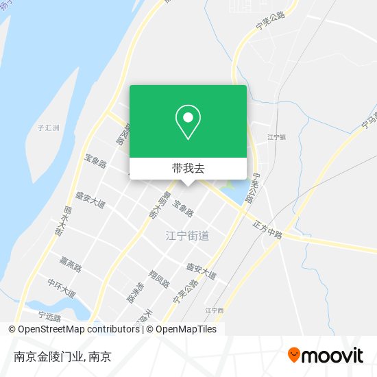 南京金陵门业地图