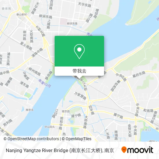 Nanjing Yangtze River Bridge (南京长江大桥)地图