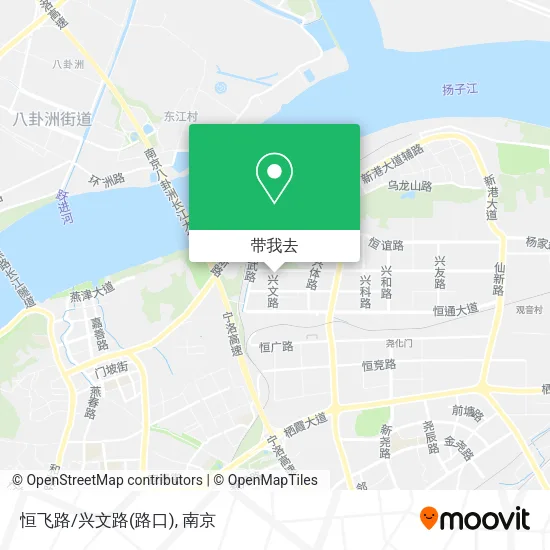 恒飞路/兴文路(路口)地图