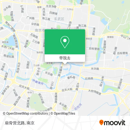 扇骨营北路地图