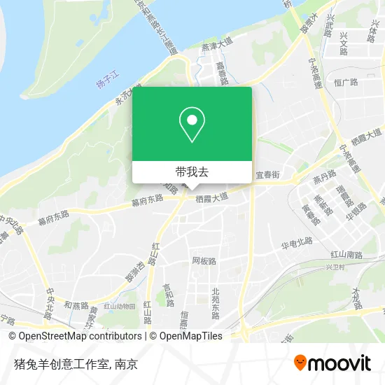 猪兔羊创意工作室地图