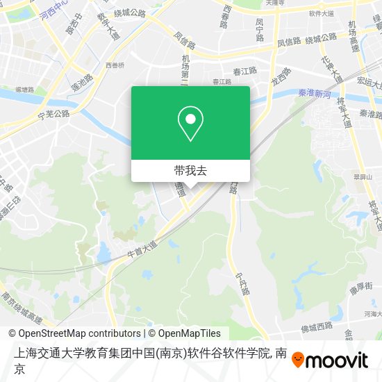 上海交通大学教育集团中国(南京)软件谷软件学院地图