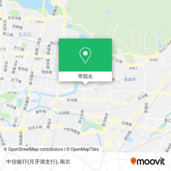 中信银行(月牙湖支行)地图