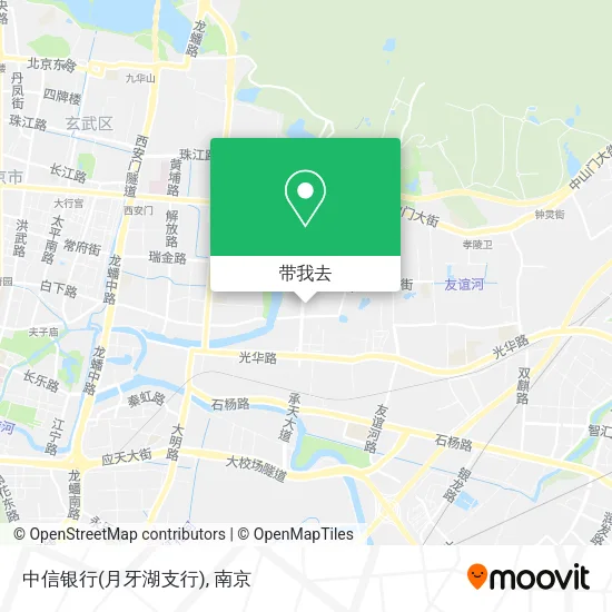 中信银行(月牙湖支行)地图
