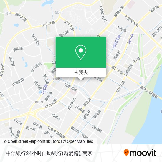 中信银行24小时自助银行(新浦路)地图