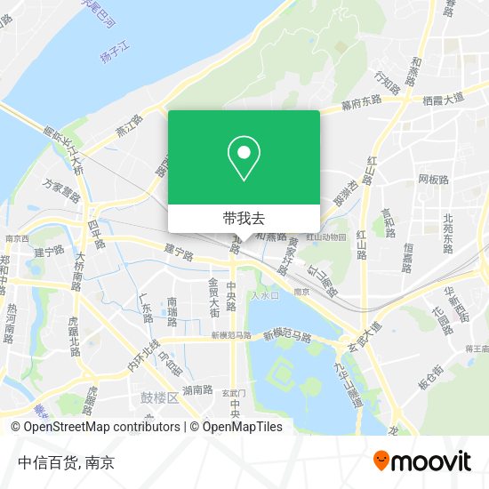 中信百货地图