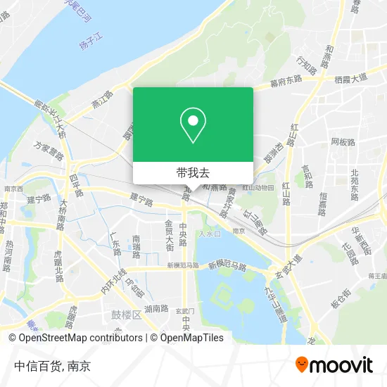 中信百货地图