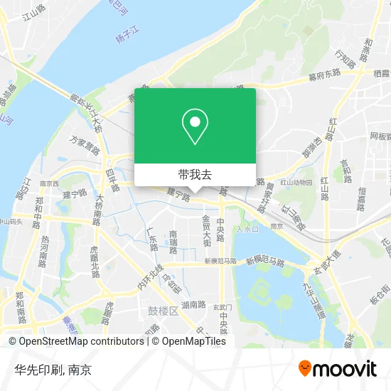 华先印刷地图