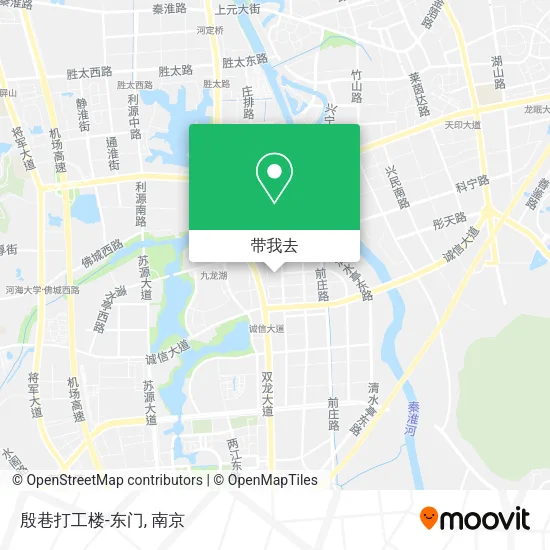 殷巷打工楼-东门地图