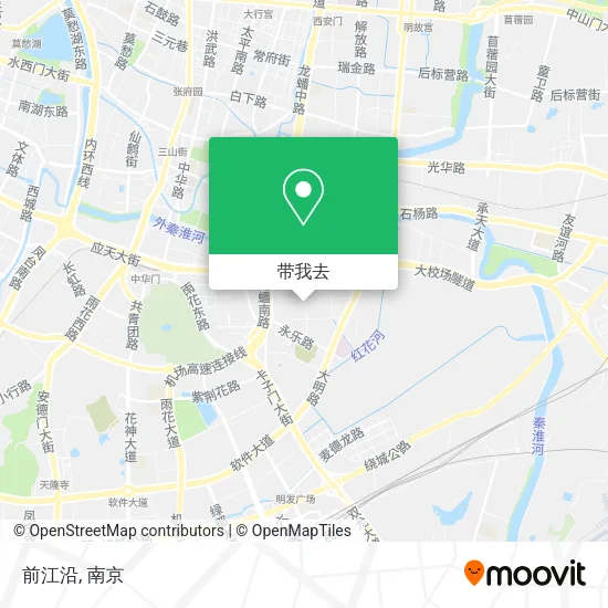 前江沿地图