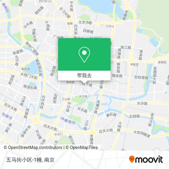 五马街小区-1幢地图
