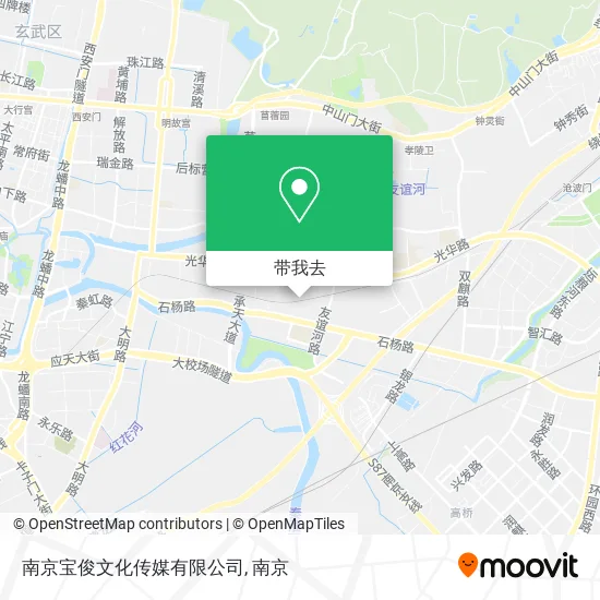 南京宝俊文化传媒有限公司地图