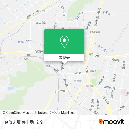 创智大厦-停车场地图