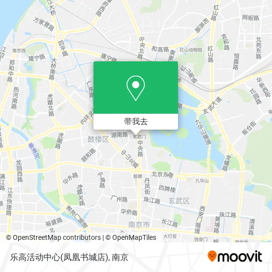 乐高活动中心(凤凰书城店)地图
