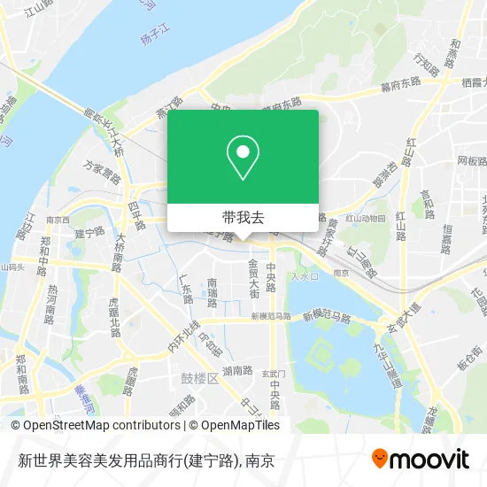 新世界美容美发用品商行(建宁路)地图