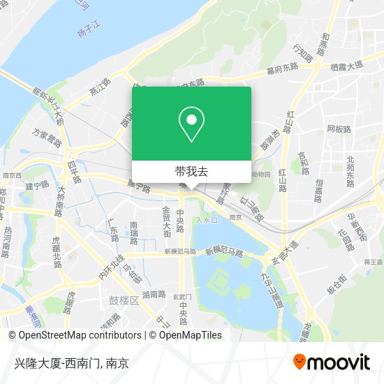 兴隆大厦-西南门地图