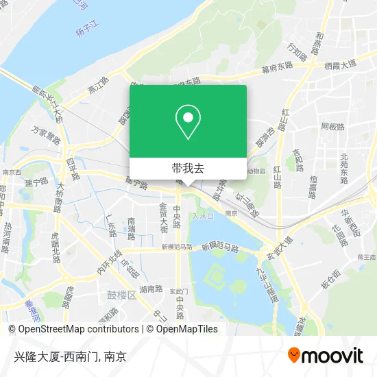 兴隆大厦-西南门地图