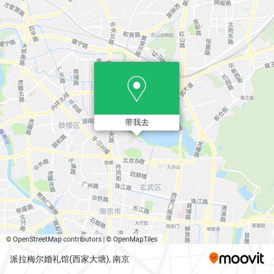 派拉梅尔婚礼馆(西家大塘)地图