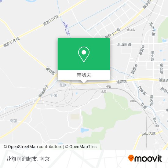 花旗雨润超市地图