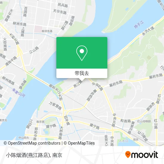 小陈烟酒(燕江路店)地图