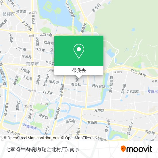 七家湾牛肉锅贴(瑞金北村店)地图