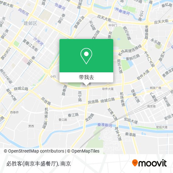 必胜客(南京丰盛餐厅)地图