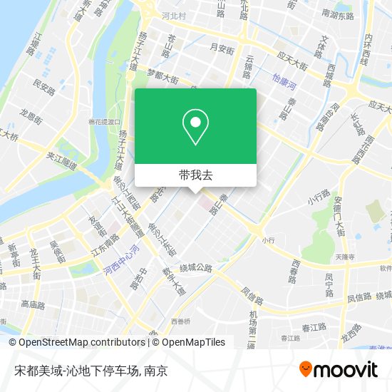 宋都美域-沁地下停车场地图