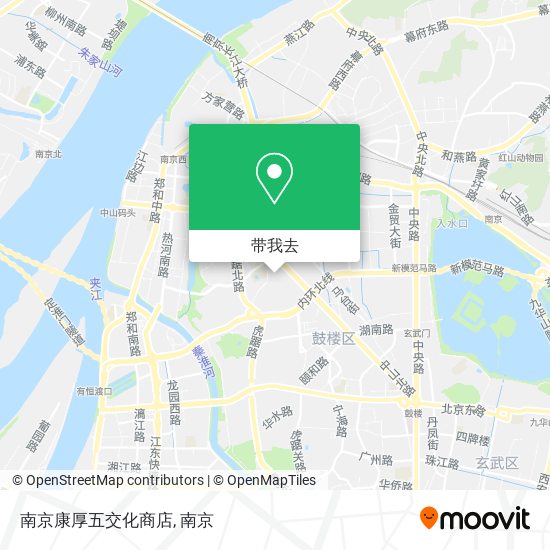 南京康厚五交化商店地图