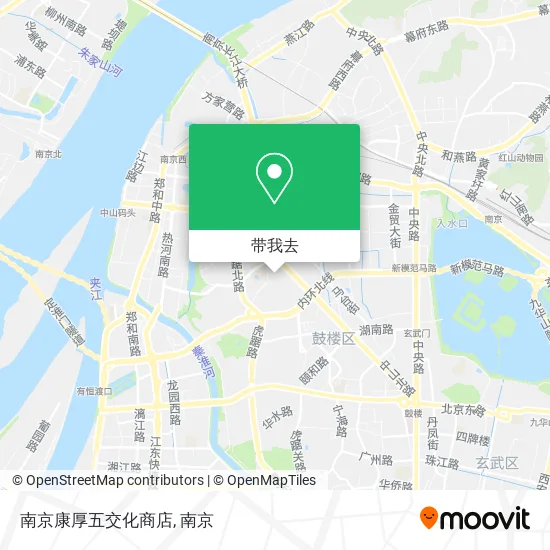 南京康厚五交化商店地图