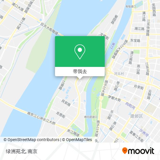 绿洲苑北地图
