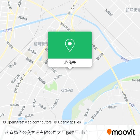 南京扬子公交客运有限公司大厂修理厂地图