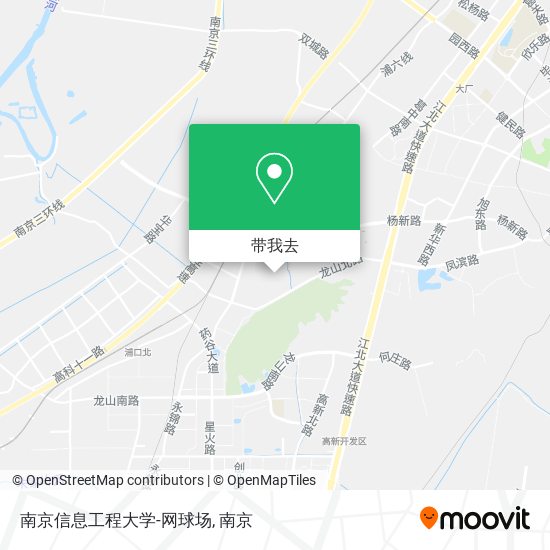 南京信息工程大学-网球场地图