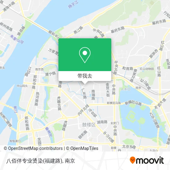 八佰伴专业烫染(福建路)地图