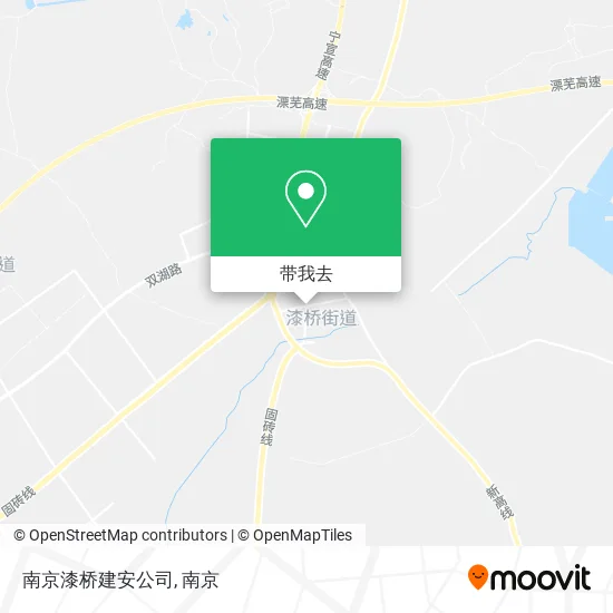 南京漆桥建安公司地图