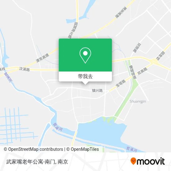 武家嘴老年公寓-南门地图