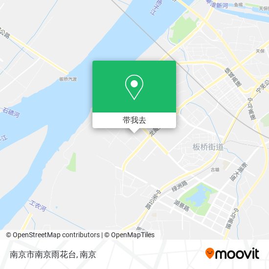 南京市南京雨花台地图