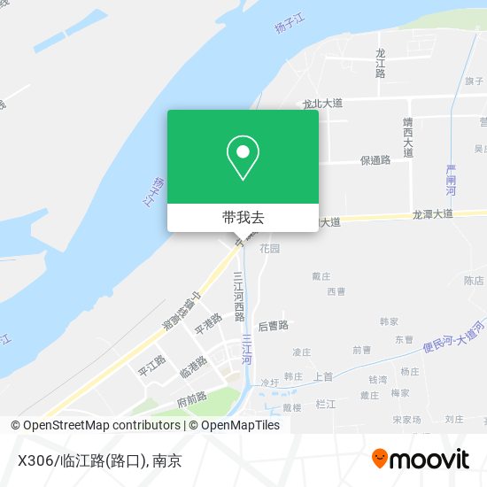 X306/临江路(路口)地图