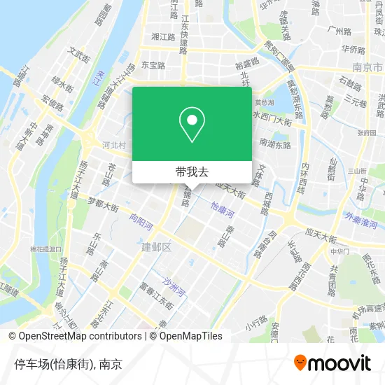 停车场(怡康街)地图