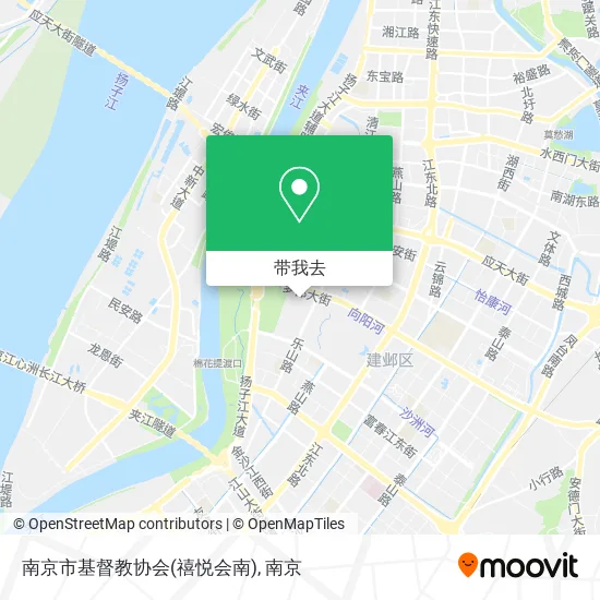 南京市基督教协会(禧悦会南)地图