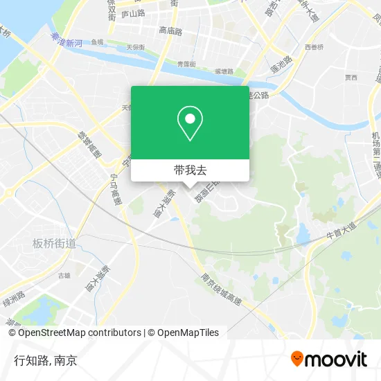 行知路地图