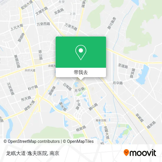 龙眠大道·逸夫医院地图