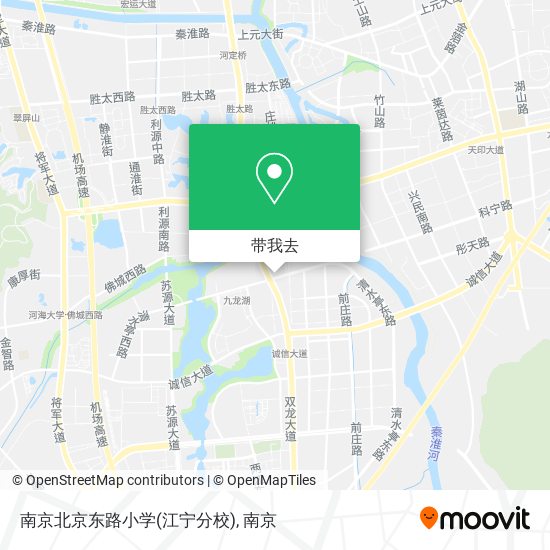 南京北京东路小学(江宁分校)地图
