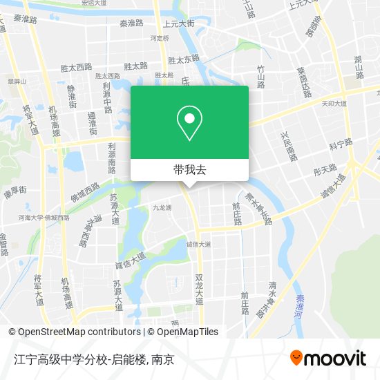 江宁高级中学分校-启能楼地图