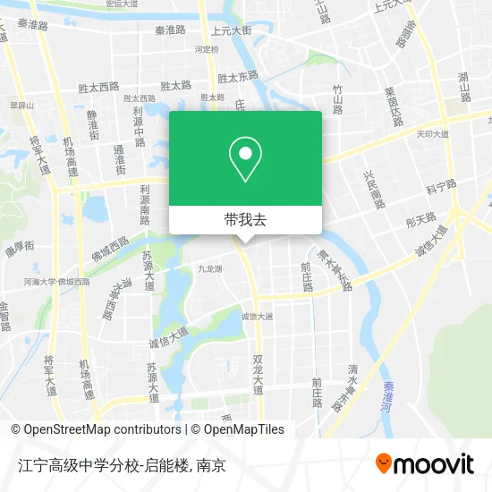 江宁高级中学分校-启能楼地图