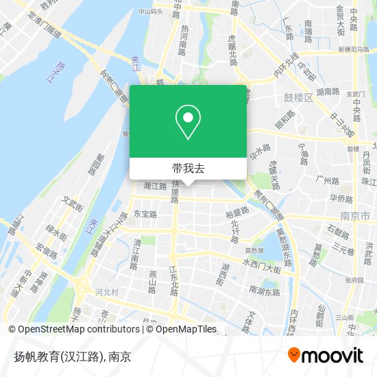扬帆教育(汉江路)地图