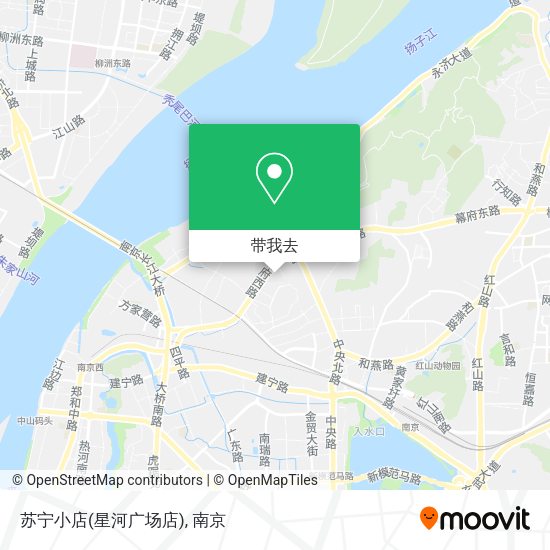 苏宁小店(星河广场店)地图