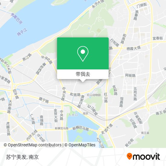 苏宁美发地图