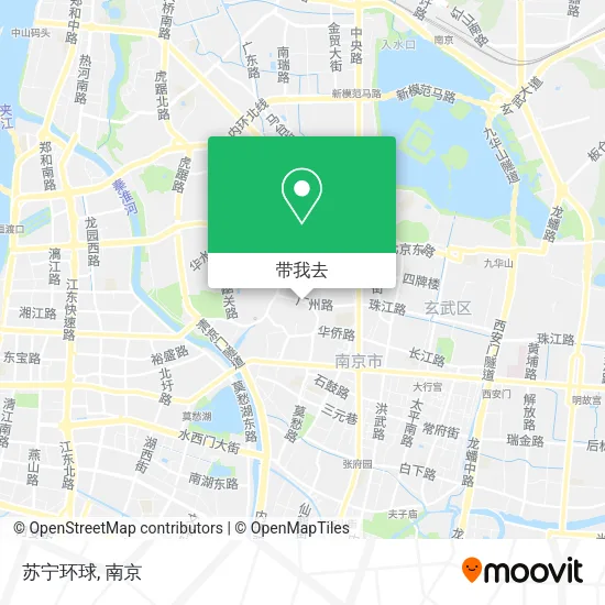 苏宁环球地图