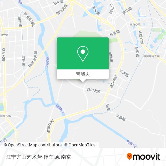 江宁方山艺术营-停车场地图