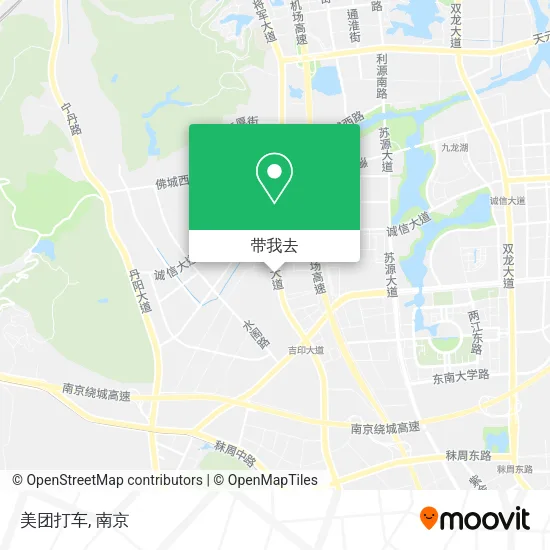 美团打车地图